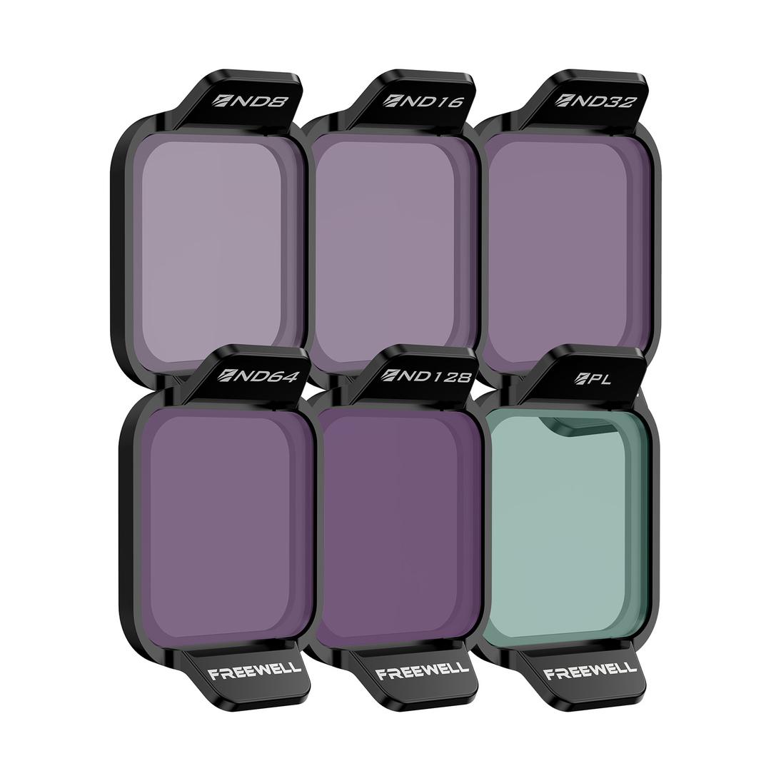 Freewell DJI Lito X1/Flip ND Filters - Standard Day - 6Pack
