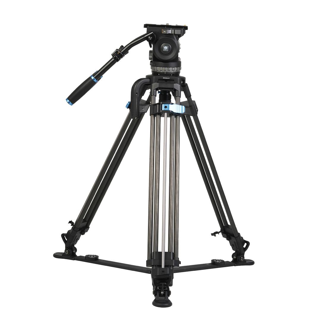 SIRUI One-Step Height Adjustment Twin-Leg Tripod Kit with 100mm Half Bowl