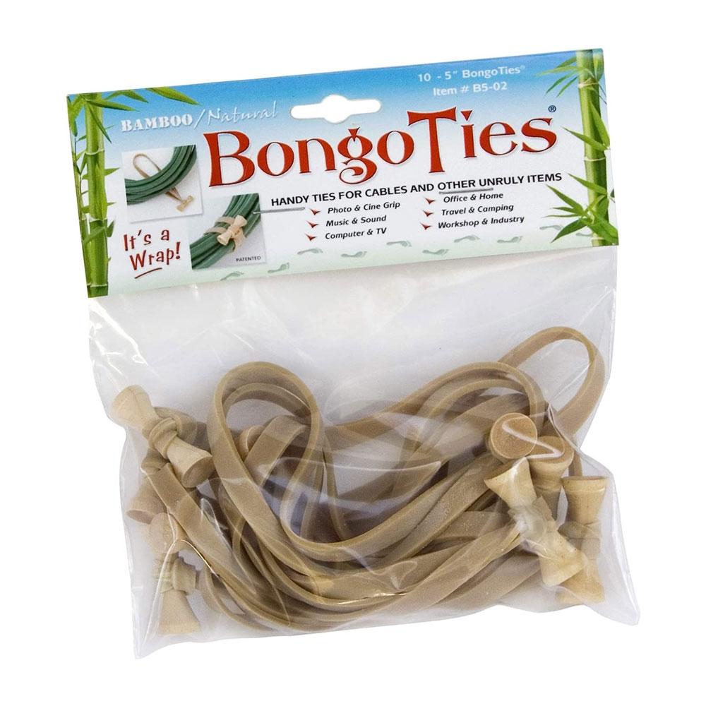 BongoTies 10pc Natural Colour