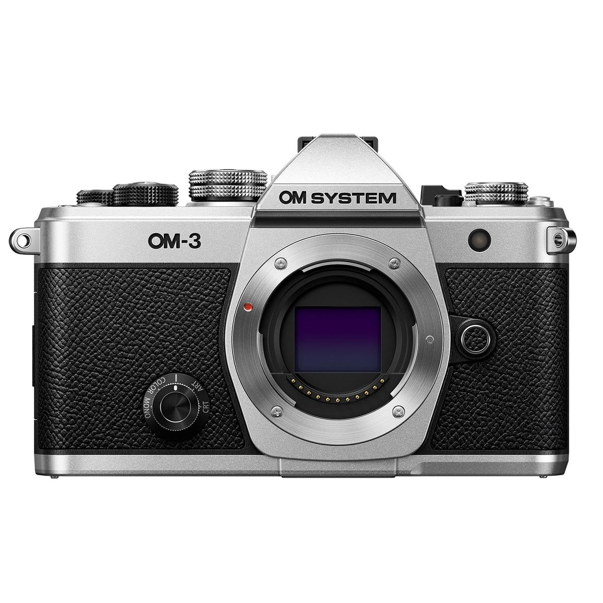 OM SYSTEM OM-3 Digital Camera Body - Silver