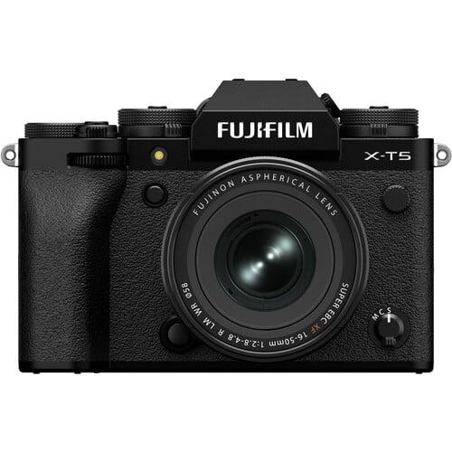 Fujifilm X-T5 Digital Camera with XF 16-50mm Lens - Black