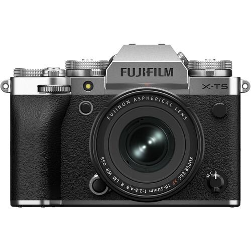 Fujifilm X-T5 Digital Camera with XF 16-50mm Lens - Silver