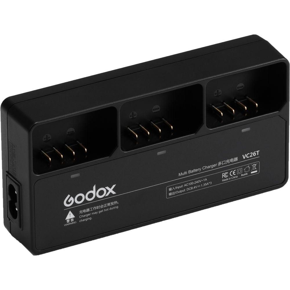 Godox VC26T V1 Multiple Battery Charging Station