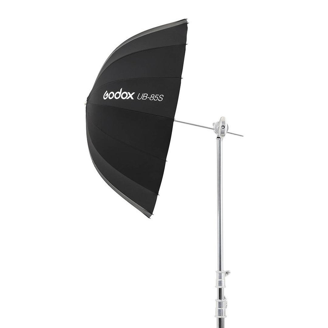 Godox UB-85S Parabolic Umbrella Black / Silver - 85cm