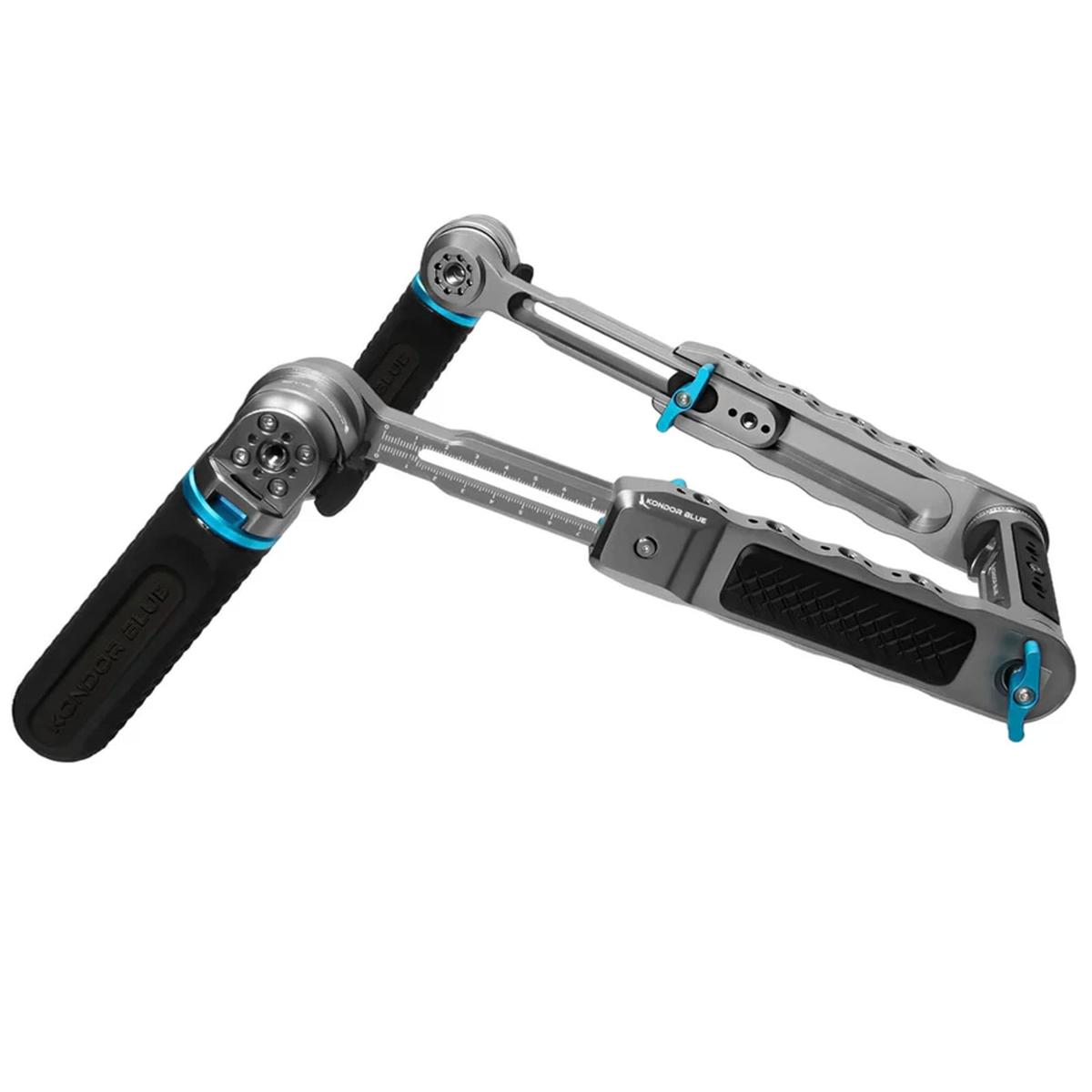 Kondor Blue Rosette Pivot Module Grip - Space Grey