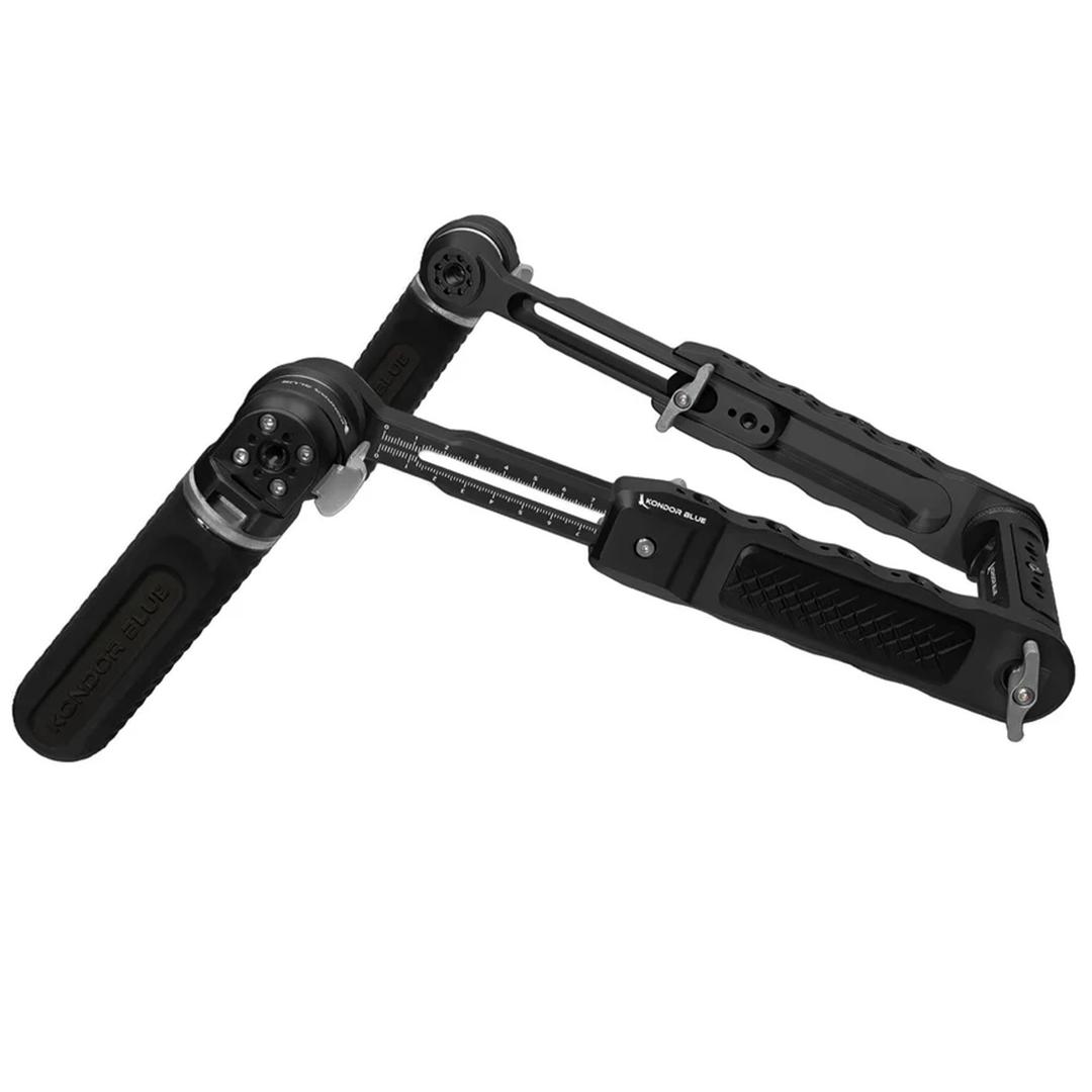 Kondor Blue Rosette Pivot Module Grip - Raven Black