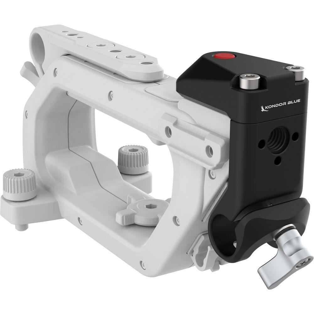 Kondor Blue Run/Stop Trigger Handle Module for Canon C400 - Raven Black