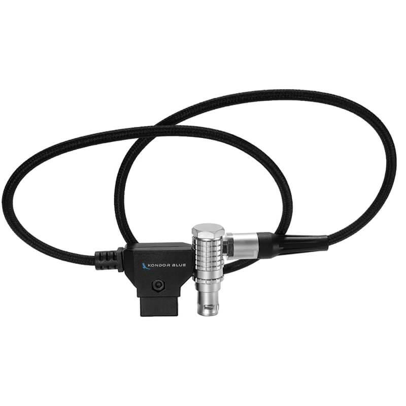 Kondor Blue D-Tap to (Female) 6-Pin LEMO braided cable