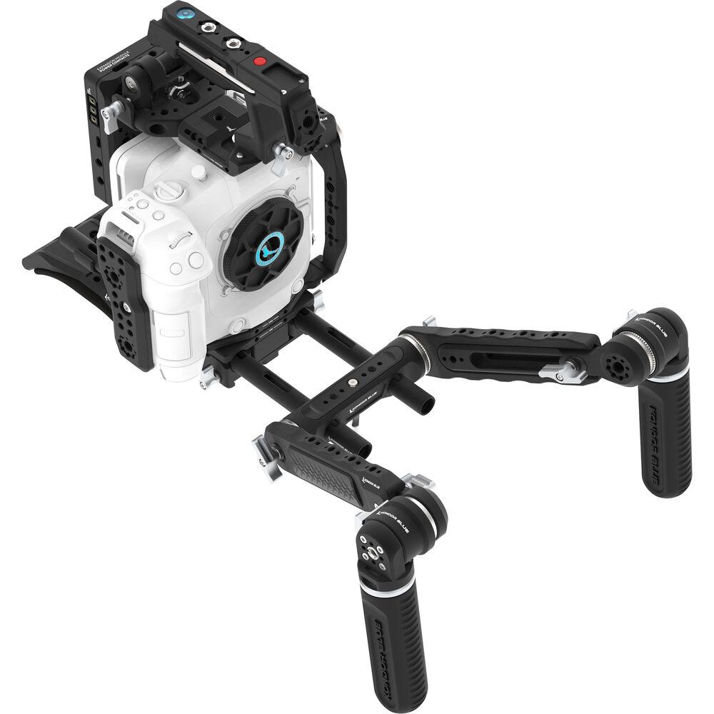 Kondor Blue Ultimate Rig Gold Mount for Canon C80 - Raven Black