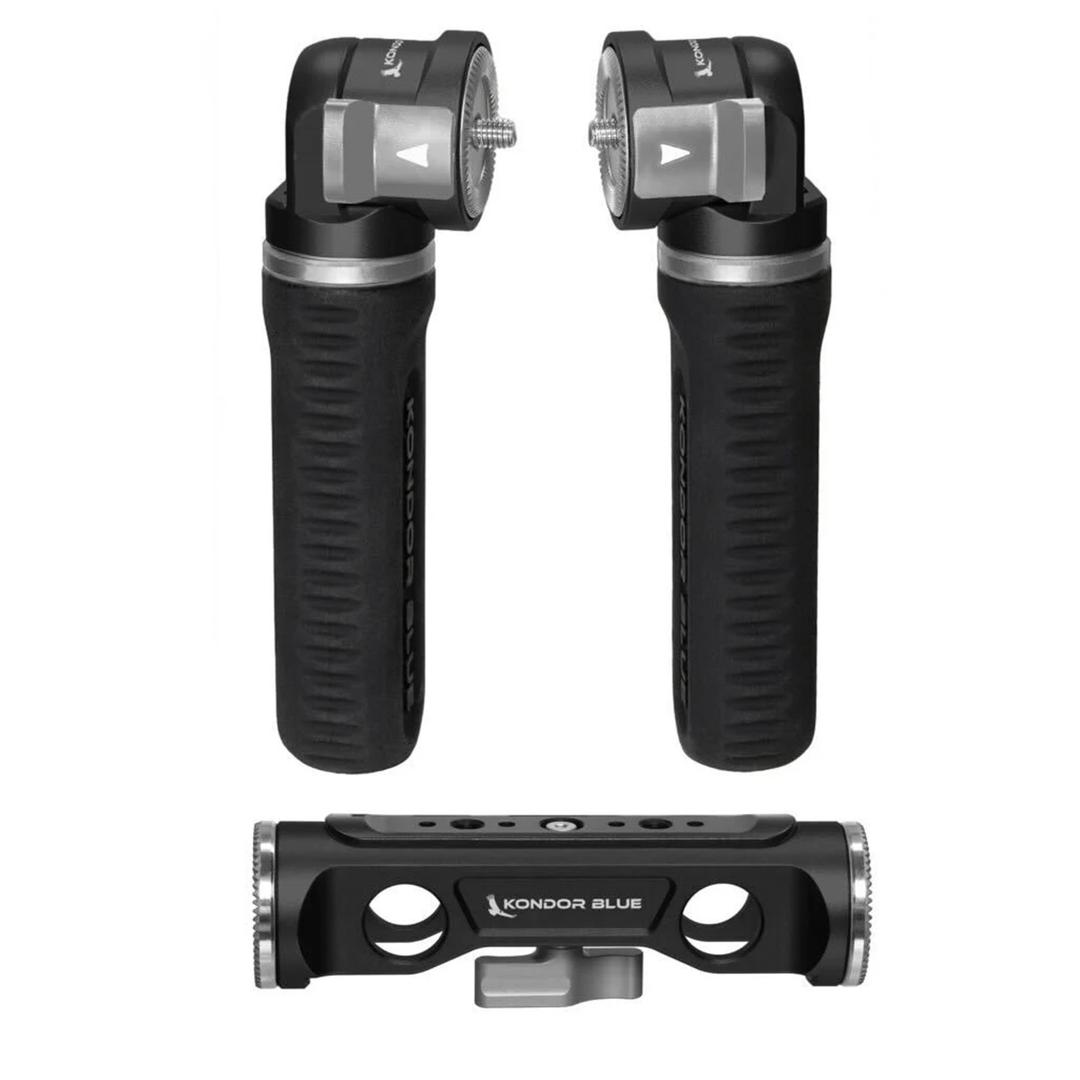 Kondor Blue Rosette Pivot Module Grip Set - Raven Black