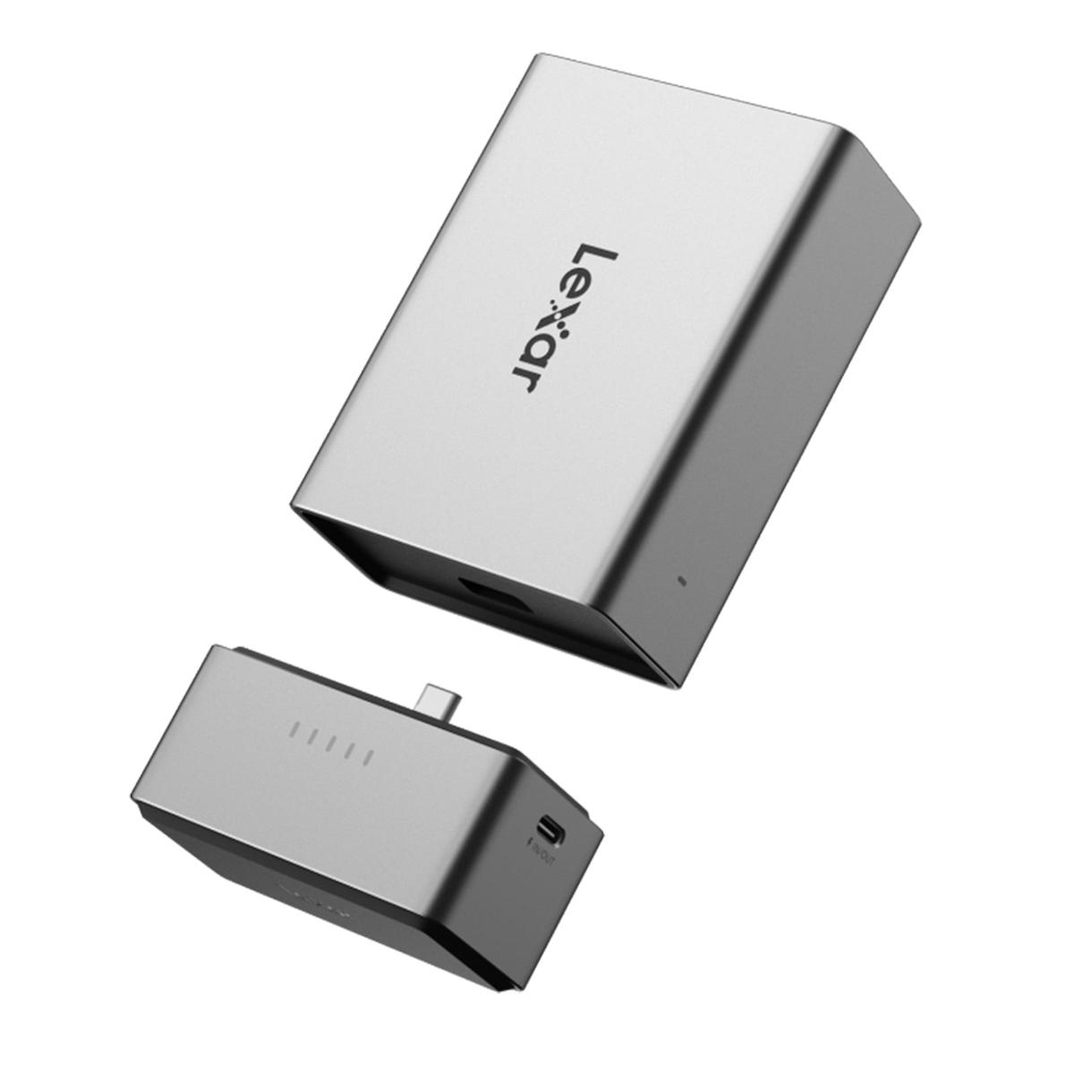 Lexar Workflow Go Portable 2-Bay Dock