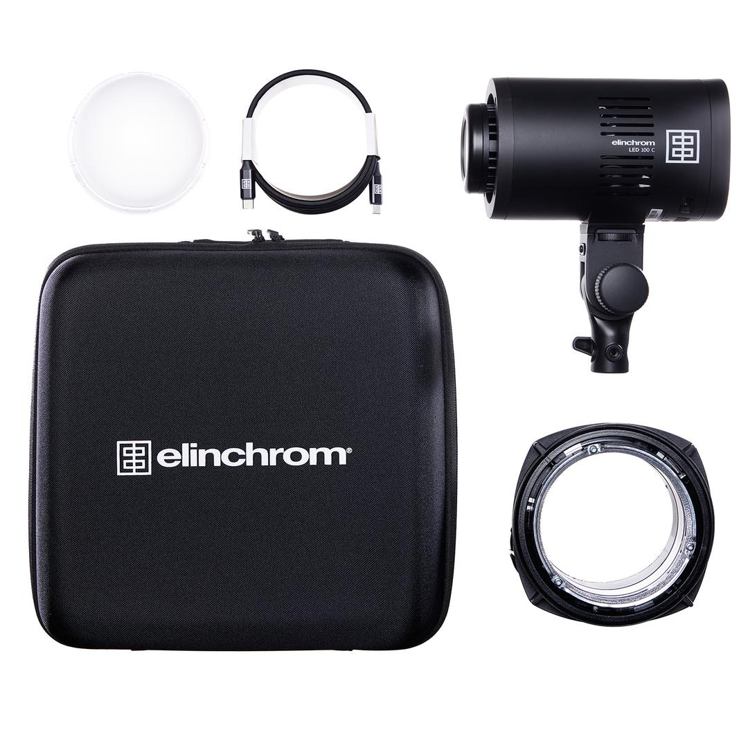Elinchrom LED 100 C with 100W Fast Charger - Single Head Kit