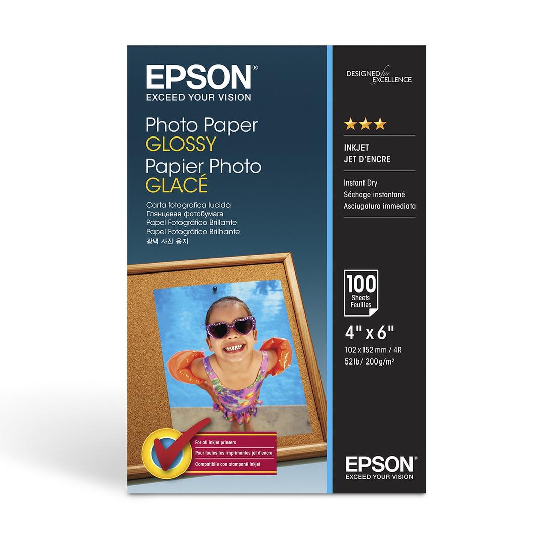 Epson PhotoPaper Glossy 10 x 15cm 200gsm - 100 sheets
