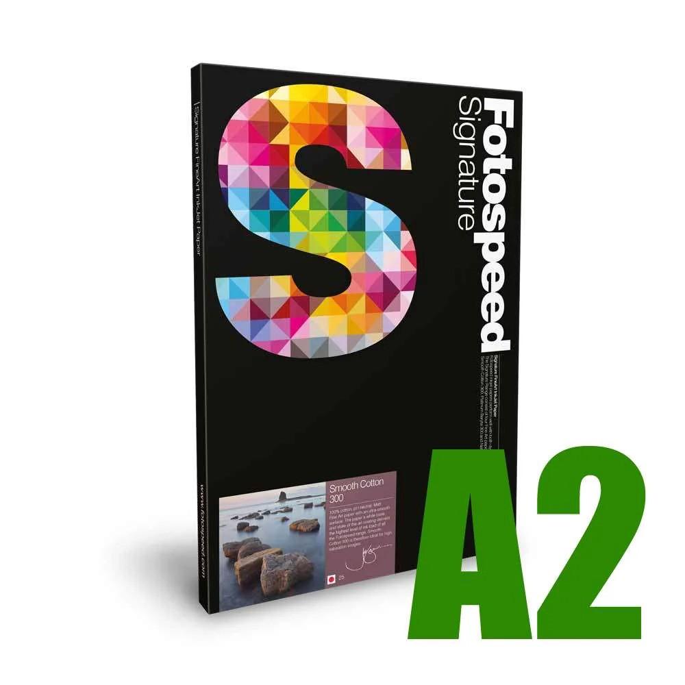 Fotospeed Smooth Cotton 300 A2 - 25 sheets