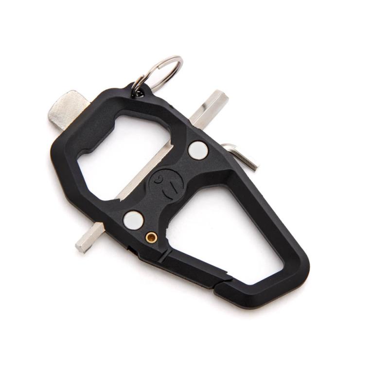 3 Legged Thing Toolz Multi-function Black Carabiner