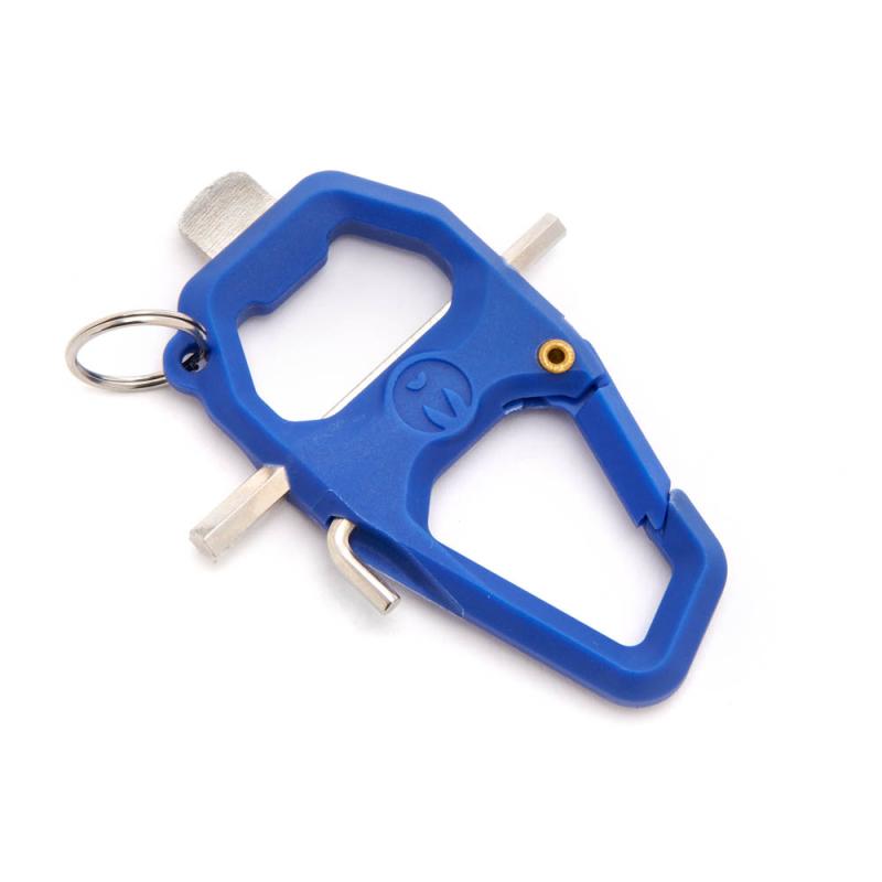 3 Legged Thing Toolz Multi-function Blue Carabiner