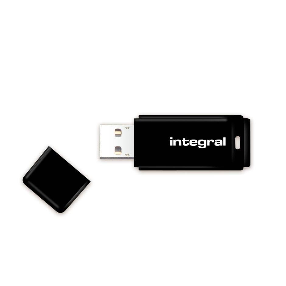 Integral 128GB USB 2.0 Flash Drive - Black