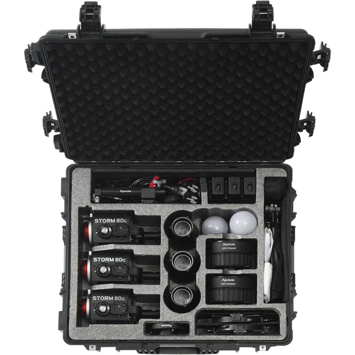 Aputure Storm 80c 3-Light Kit