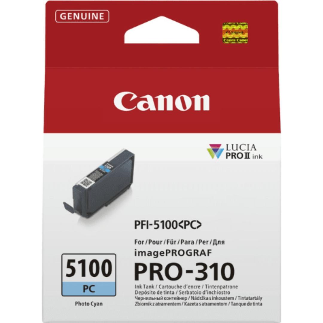 Canon PFI-5100 Photo Cyan Ink Cartridge