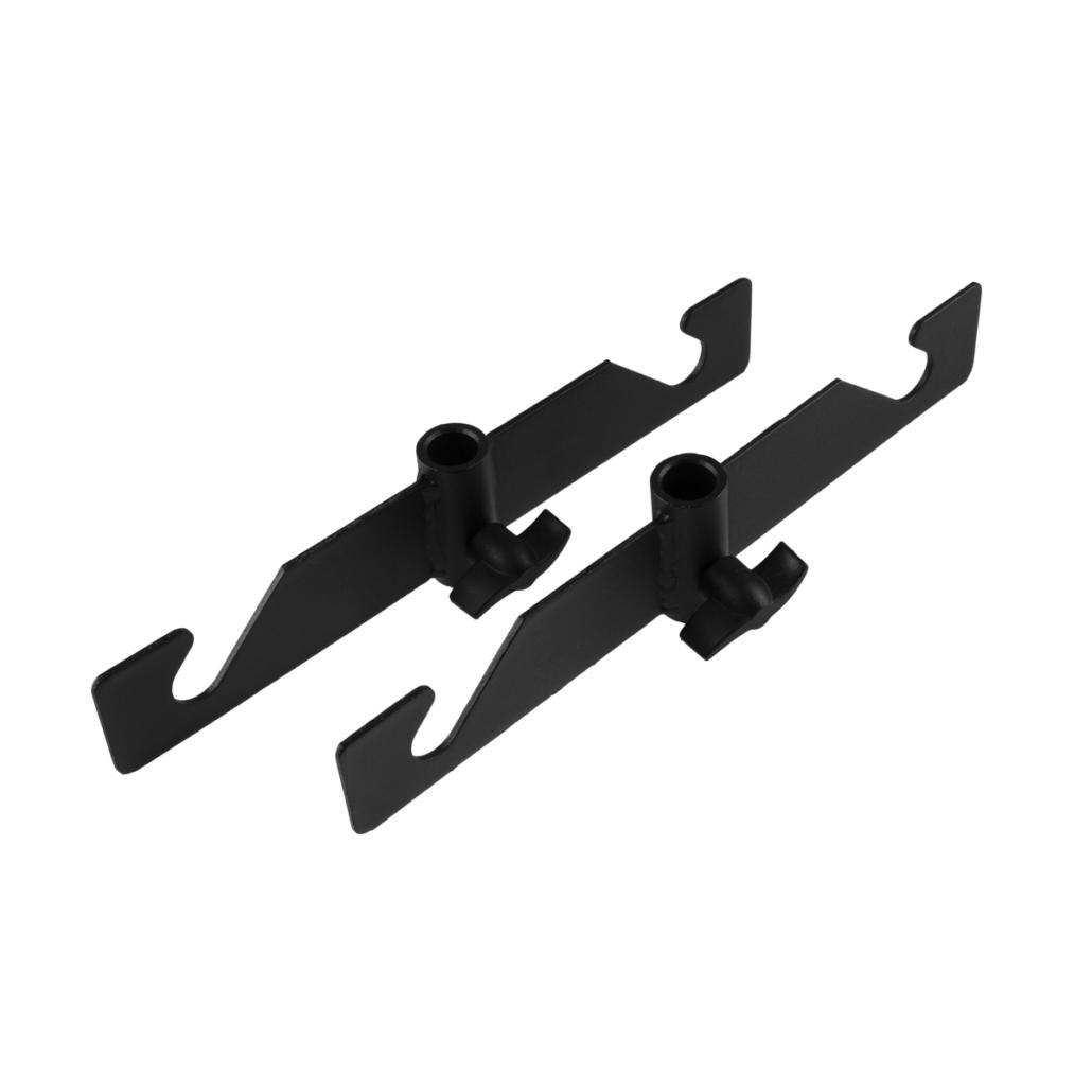 GlareOne Double-side Hook Set for Background Rollers with Baby Pin socket - 5/8/16mm