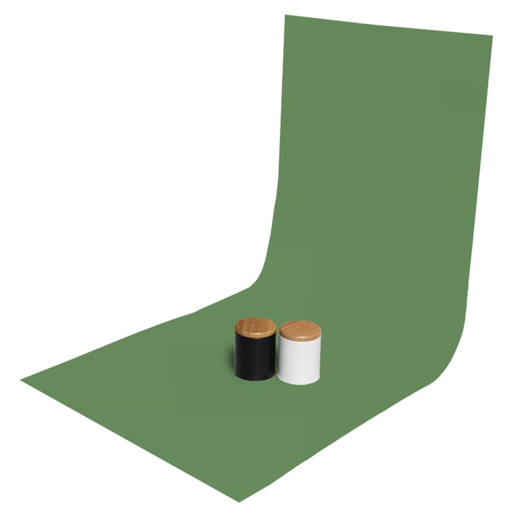 GlareOne PVC Background 60x130cm - Matcha