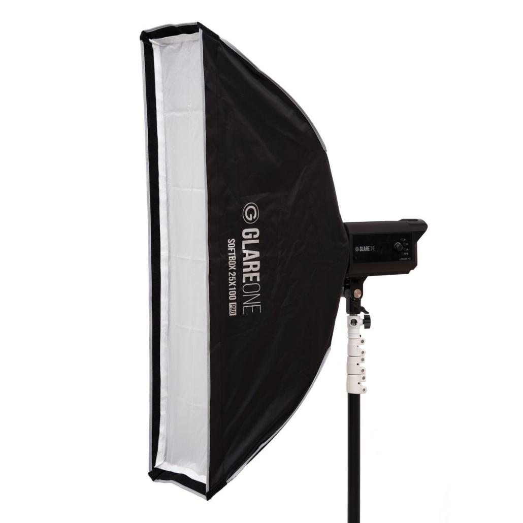 GlareOne Softbox 25x100 PRO Diffuser KIT