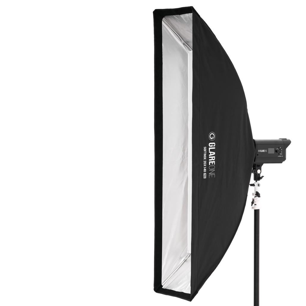 GlareOne Softbox 35x140 PRO Diffuser KIT