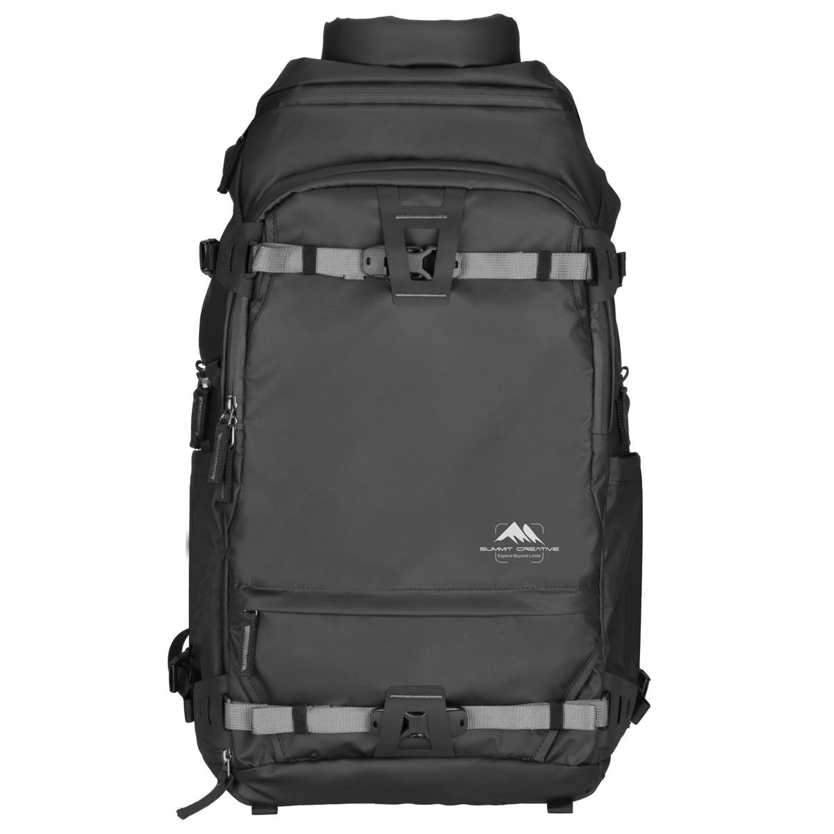Summit Creative Large Rolltop Camera Backpack Tenzing 40L - Black
