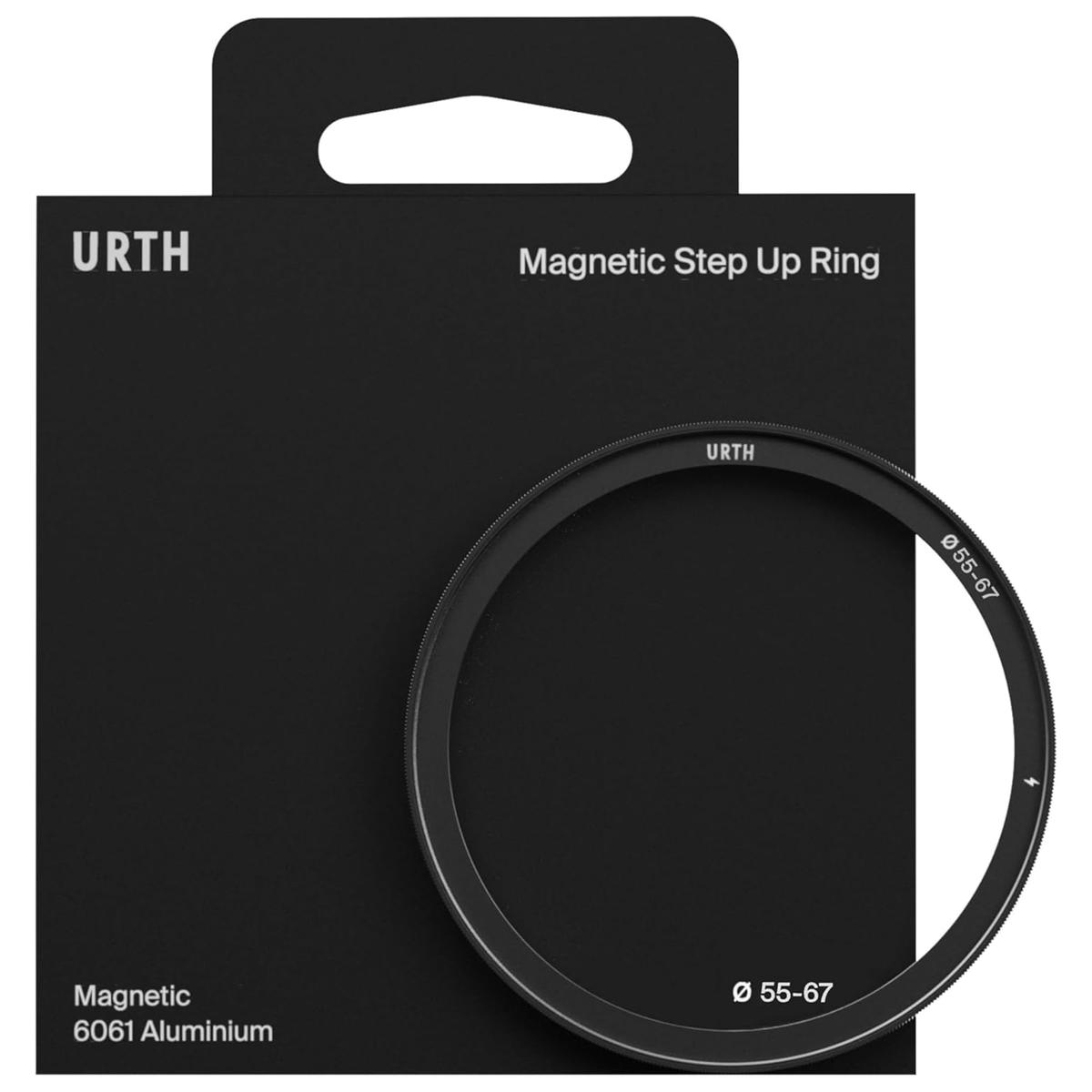 Urth 55-67mm Magnetic Step-Up Ring Lens Filter Adapter