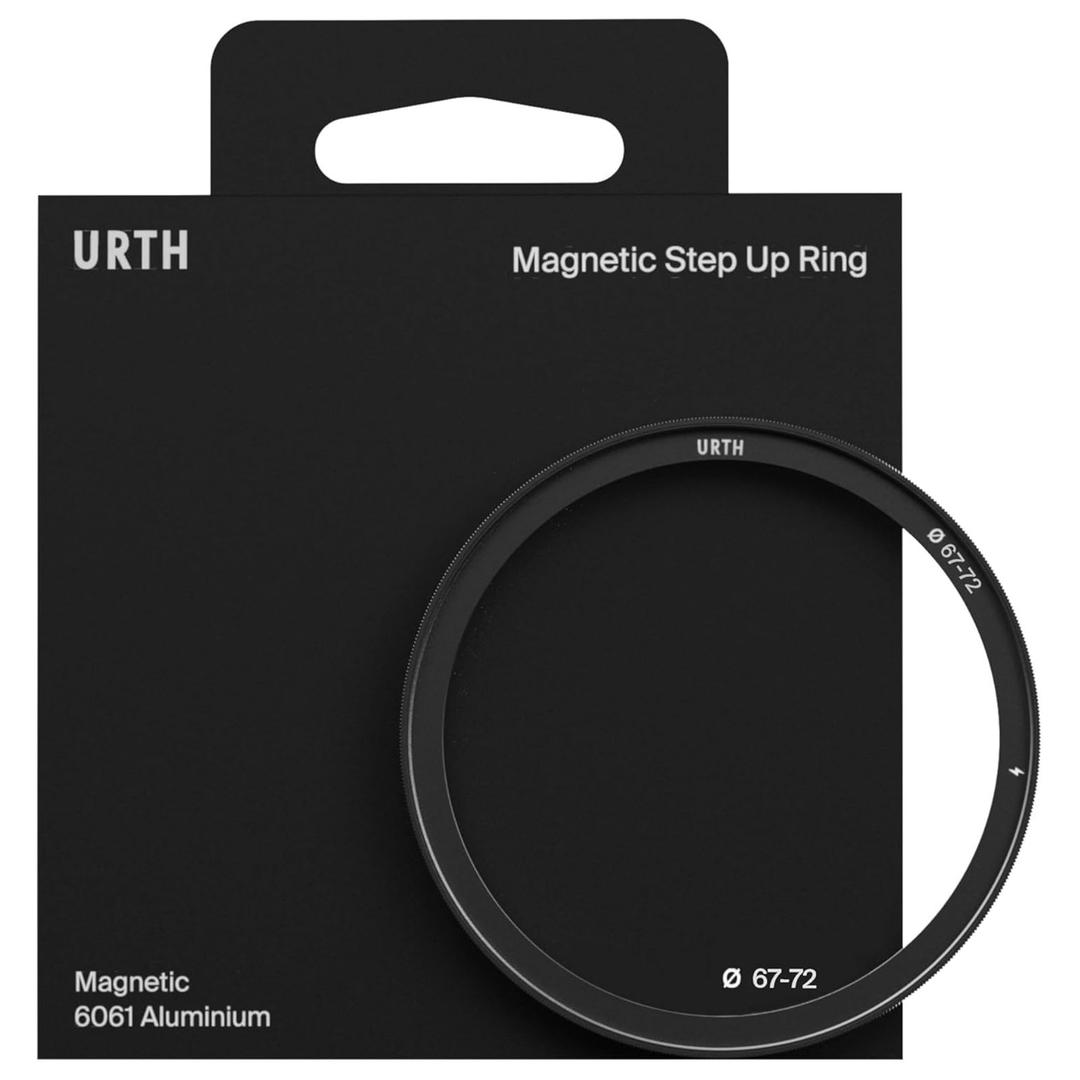 Urth 67-72mm Magnetic Step-Up Ring Lens Filter Adapter