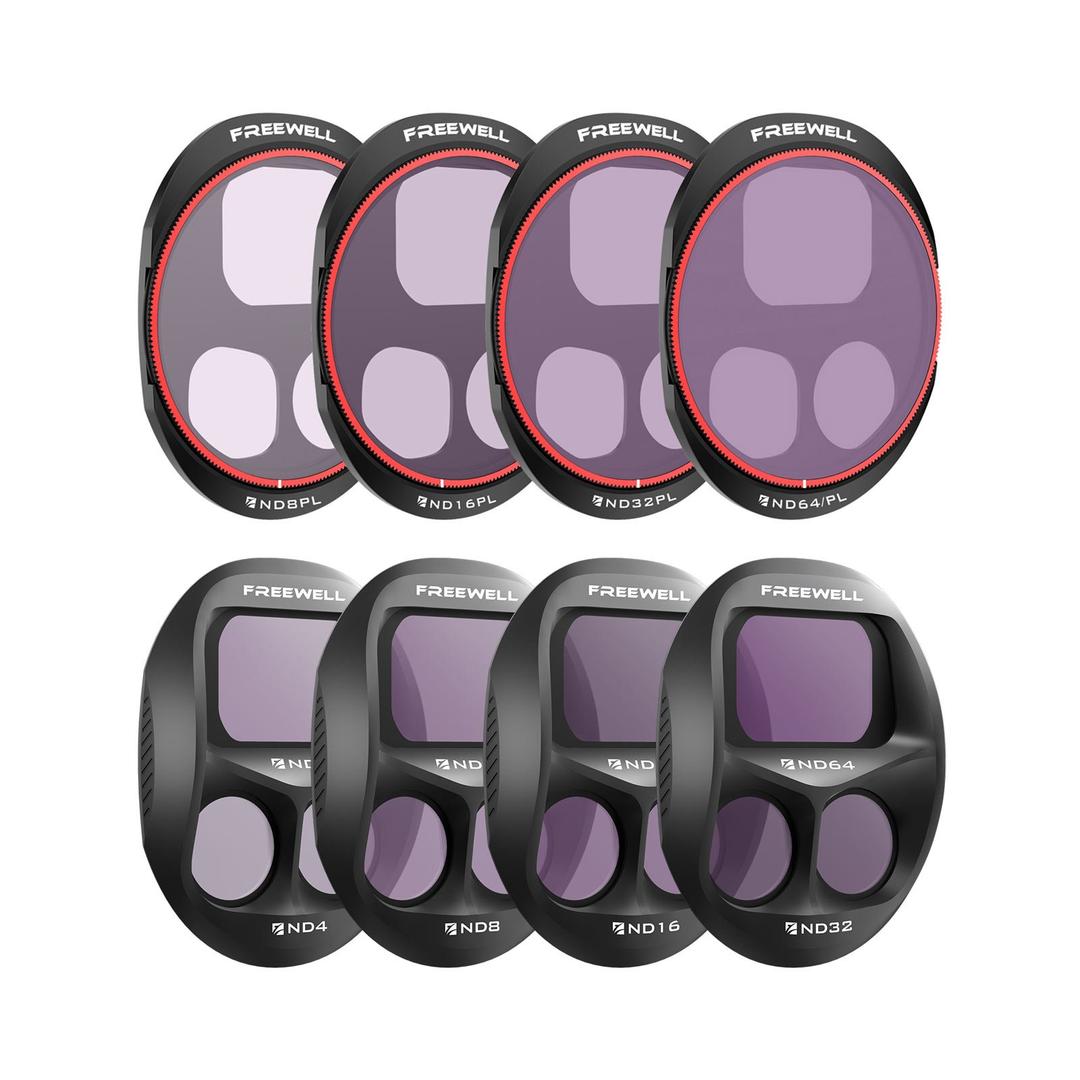 Freewell Mavic 4 Pro Filters All Day 8 Pack