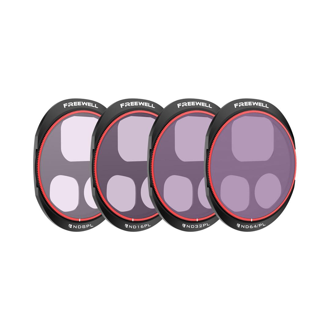 Freewell Mavic 4 Pro ND/PL Filters Bright Day - 4 Pack