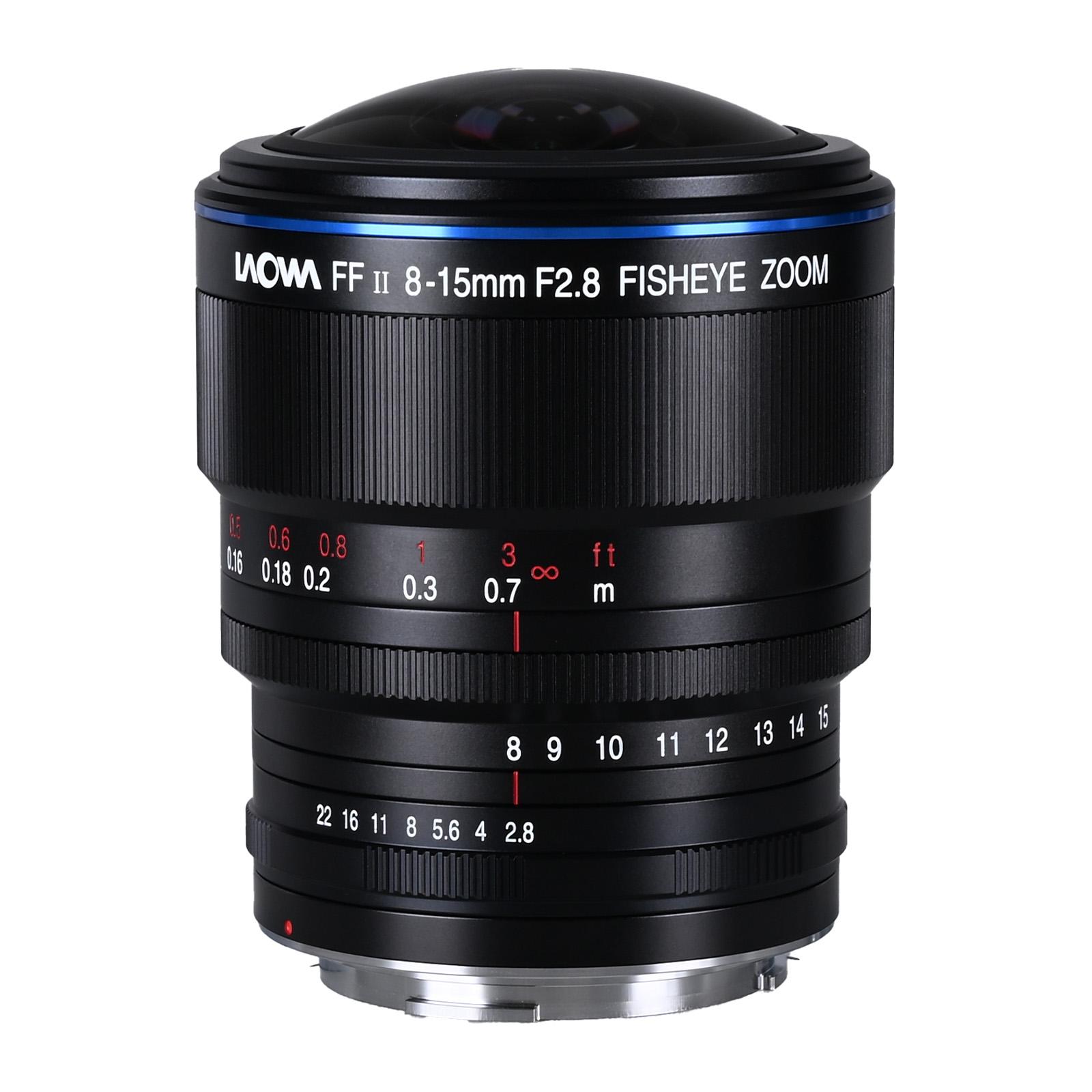 Laowa 8-15mm f2.8 FF Zoom Fisheye Lens for Canon RF