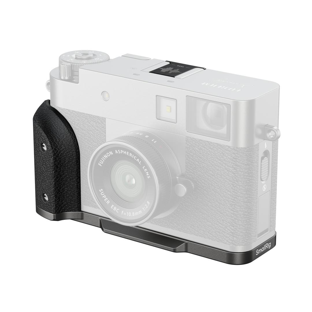 SmallRig L-Shaped Mount Plate with Silicone Handle for Fujifilm X half (Charcoal Silver) 5217