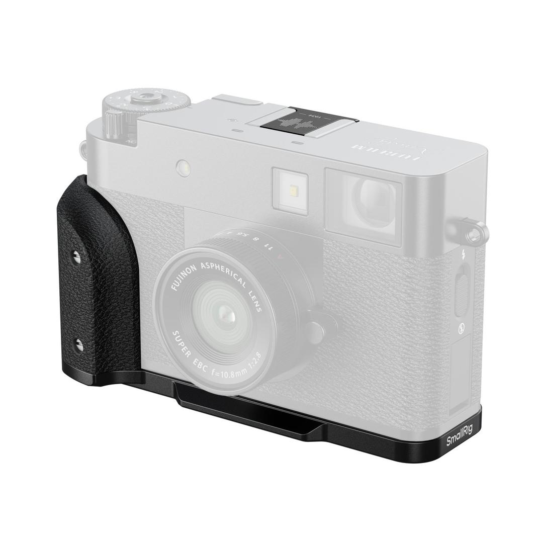 SmallRig L-Shaped Mount Plate with Silicone Handle for Fujifilm X half (Black) 5332