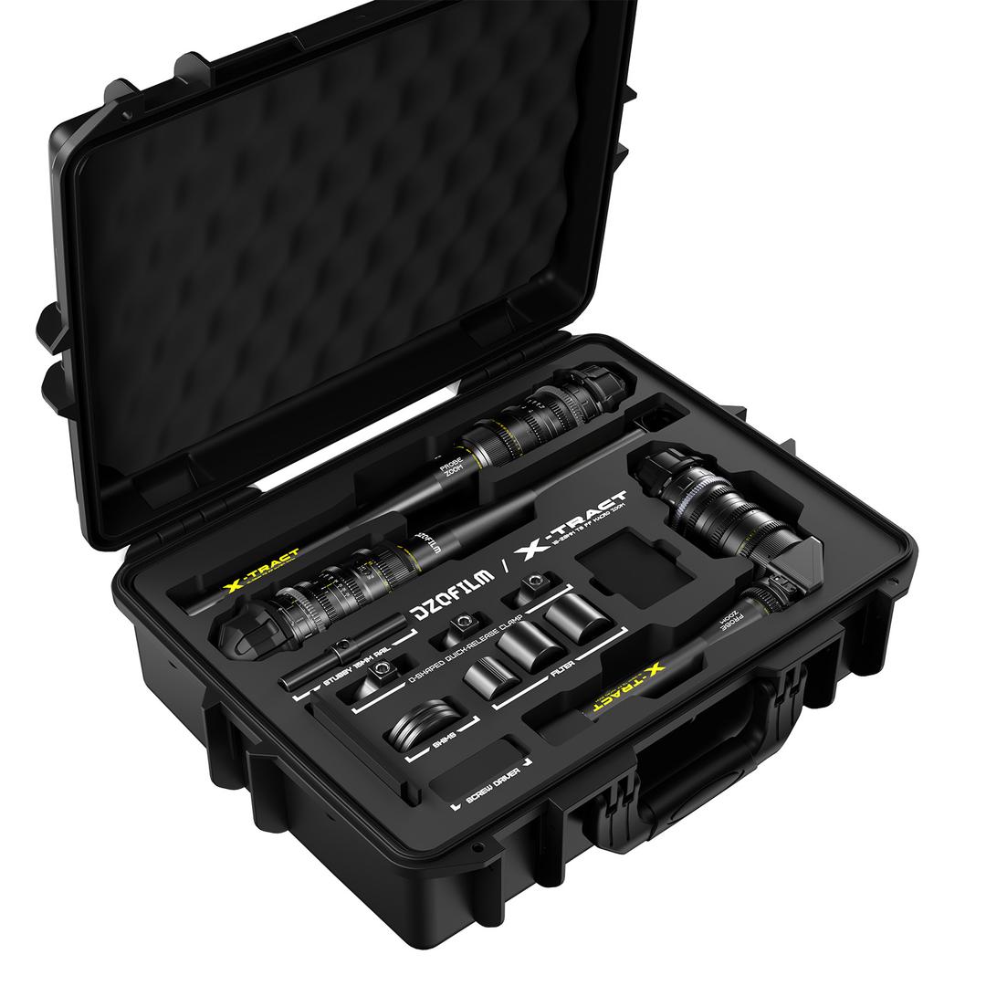 DZOFILM X-Tract 18-28mm 0/90/360 Degree Probe Zoom Lens Set for PL mount (Metric)