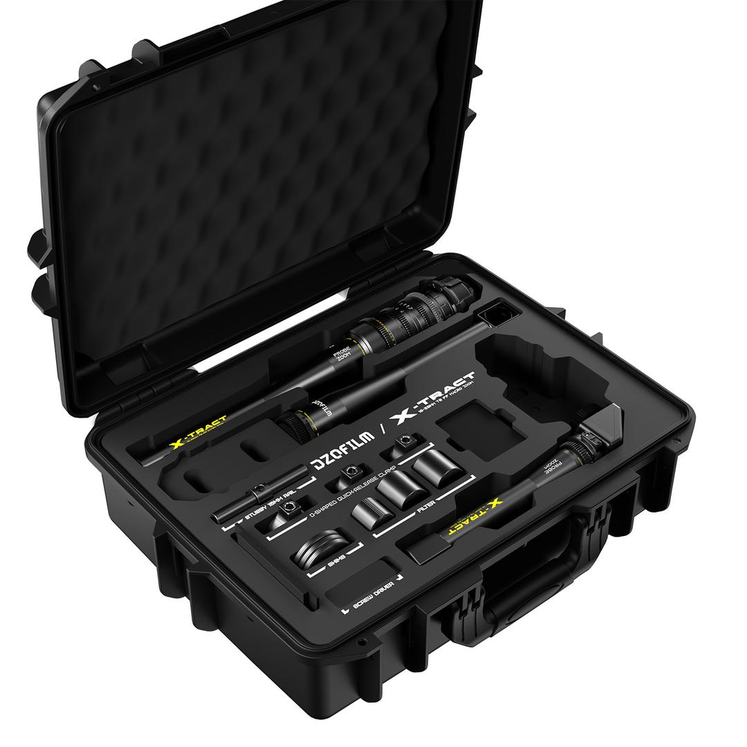 DZOFILM X-Tract 18-28mm 0/90/360 Degree Interchangable Probe Zoom Lens for PL mount (Metric)