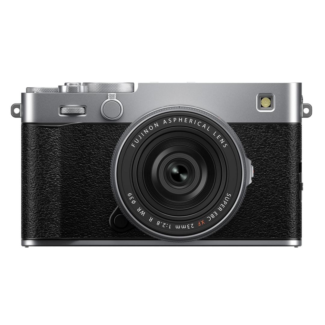 Fujifilm X-E5 Digital Camera with 23mm f2.8 WR Pancake Lens - Silver