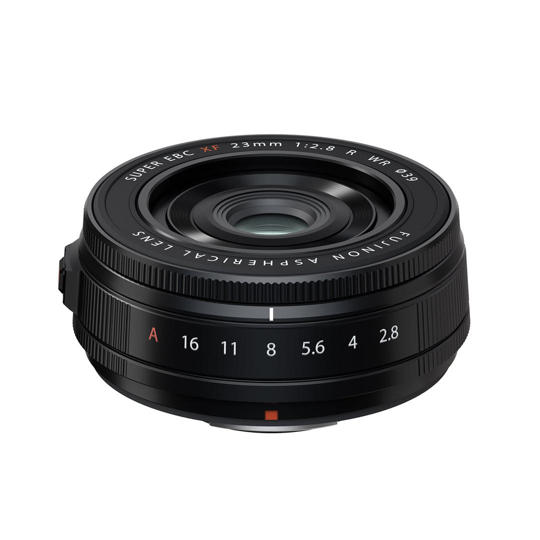 Fujifilm XF 23mm f2.8 WR Pancake Lens - Black