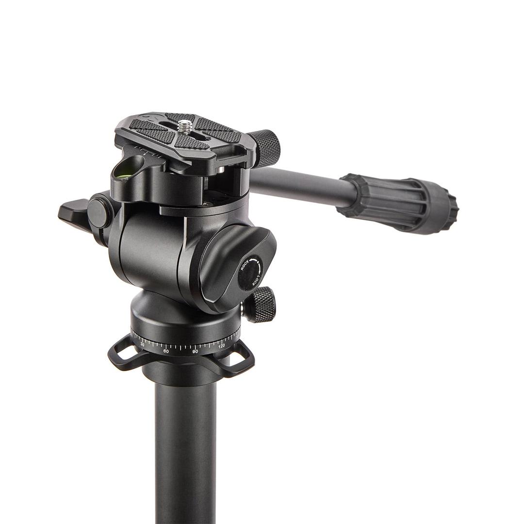 3 Legged Thing Airhed Vision Arca Fluid Video Head - Black/Black