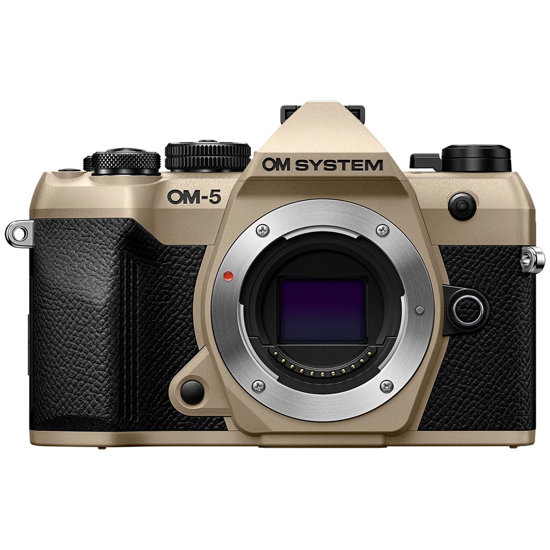 OM SYSTEM OM-5 Mark II Digital Camera Body - Beige