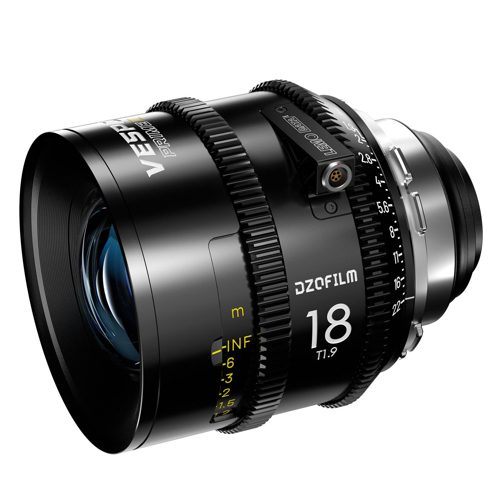 DZOFILM Vespid Prime II 18mm Lens for PL Mount - Metric