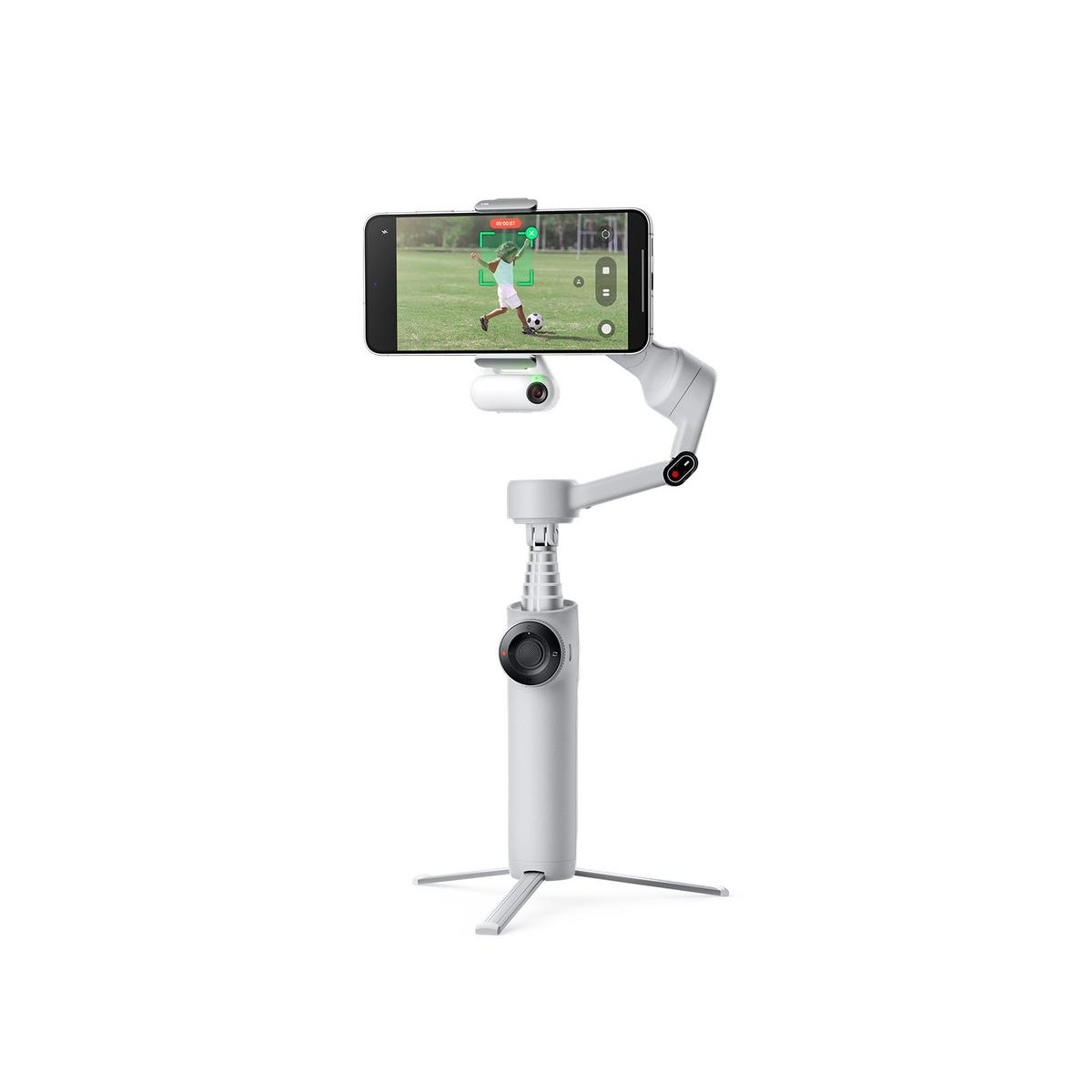Insta360 Flow 2 - AI Tracker Bundle - Stone Grey