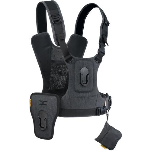 Cotton Carrier G3 2 Camera Harness Grey