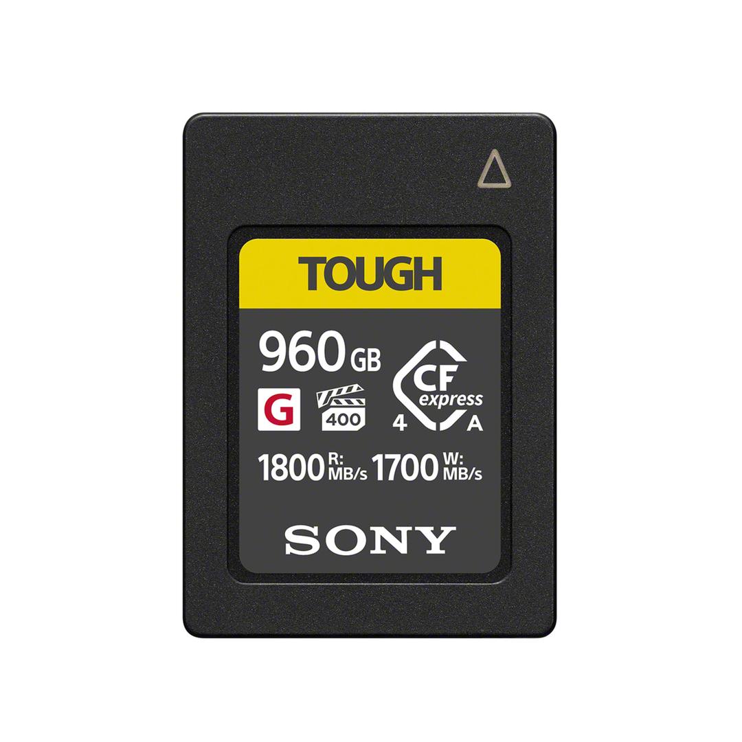 Sony G Series TOUGH 960GB (1800MB/s) VPG400 CFexpress Type A Memory Card