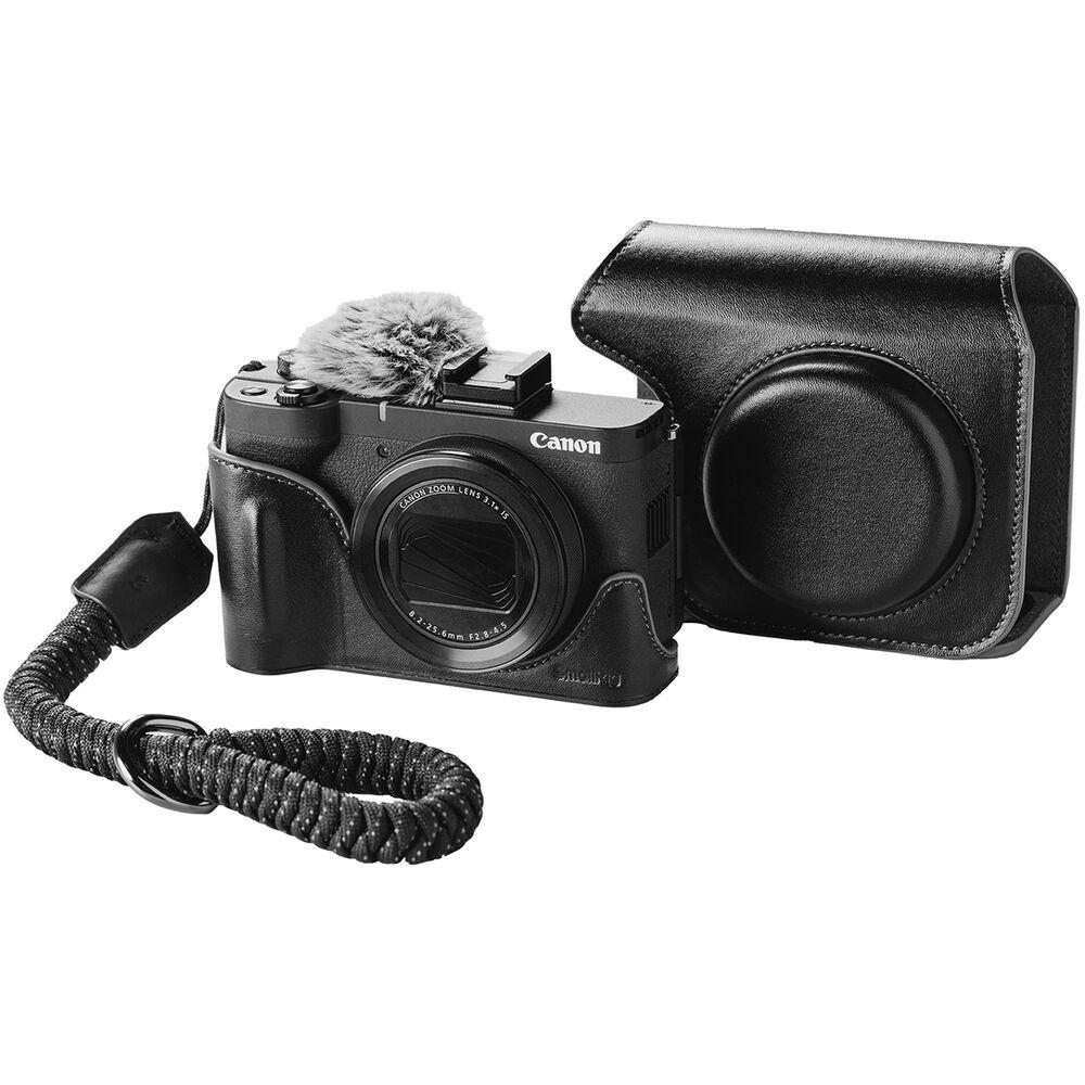 SmallRig Leather Case Kit for Canon PowerShot V1 (Black) 5386