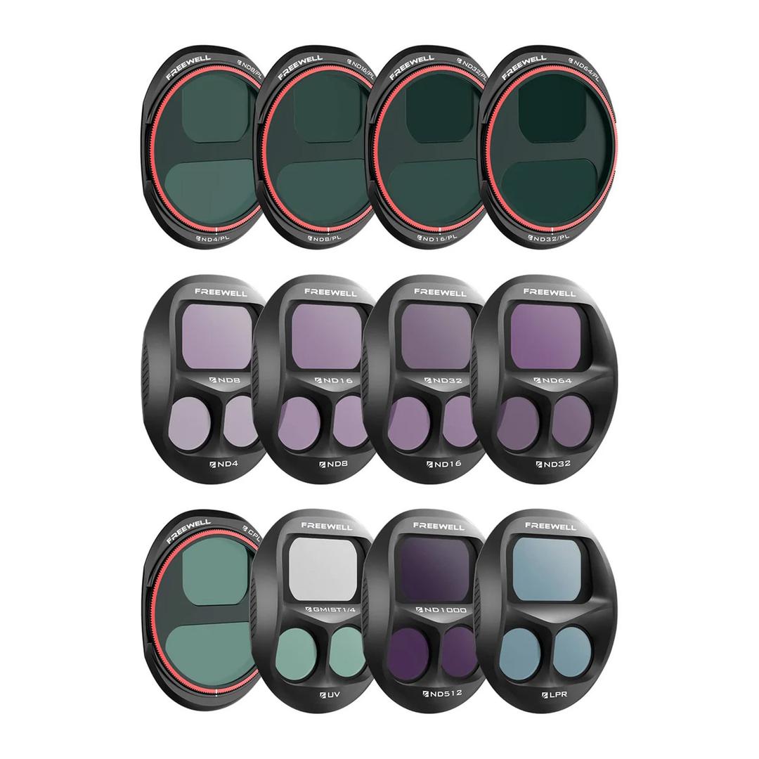 Freewell Mavic 4 Pro Split Filters Mega - 12 Pack