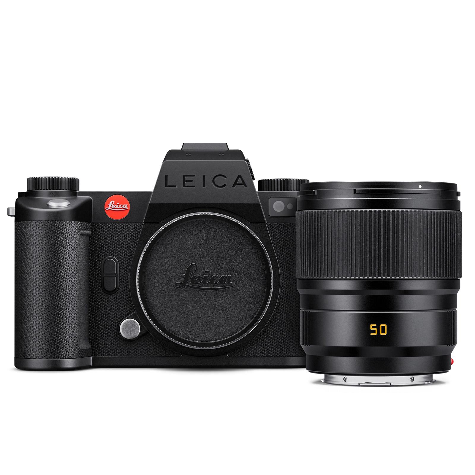 Leica SL3-S with 50mm f2 Summicron-SL ASPH Lens - Black Anodised