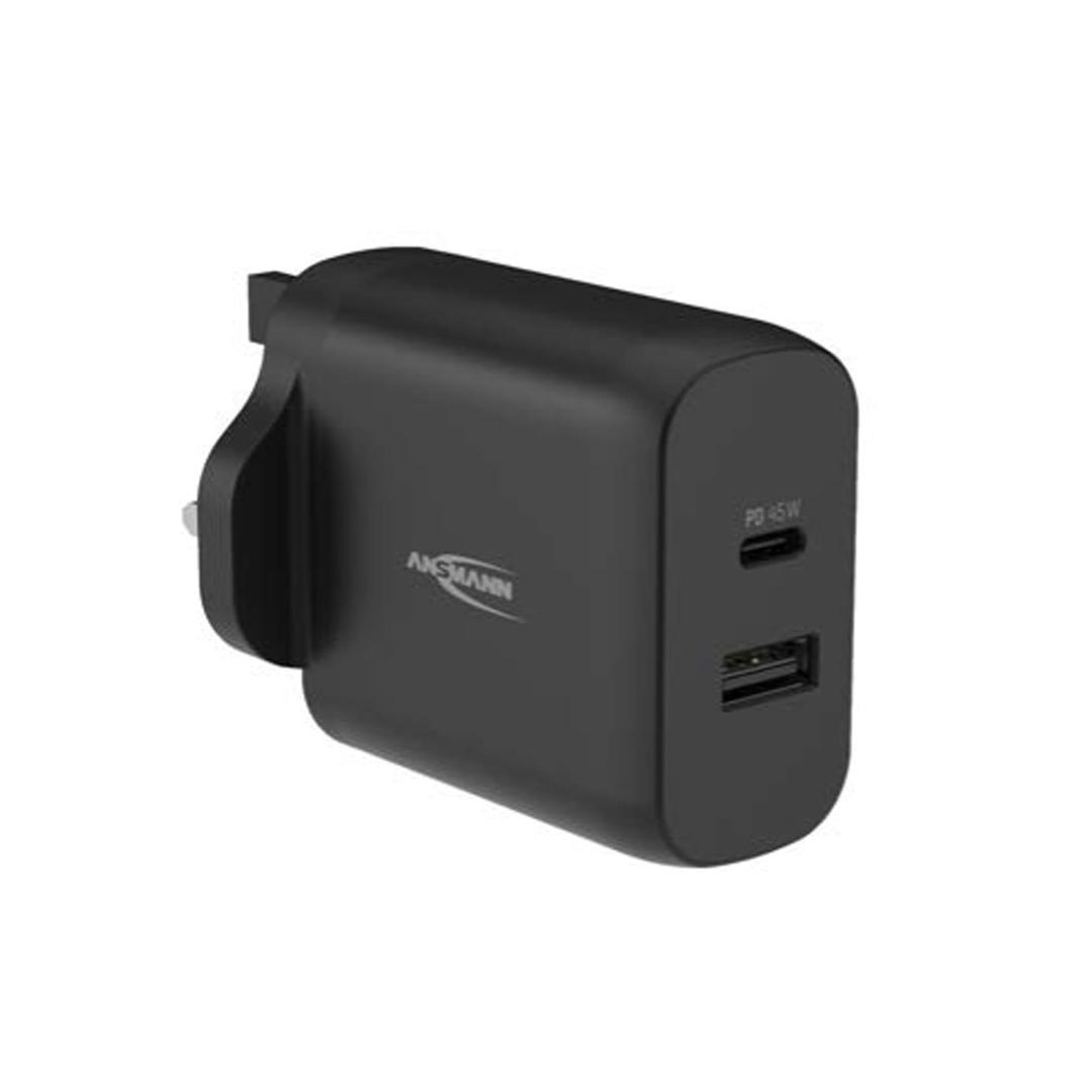 Ansmann Home Charger HC245PD UK Wall Plug