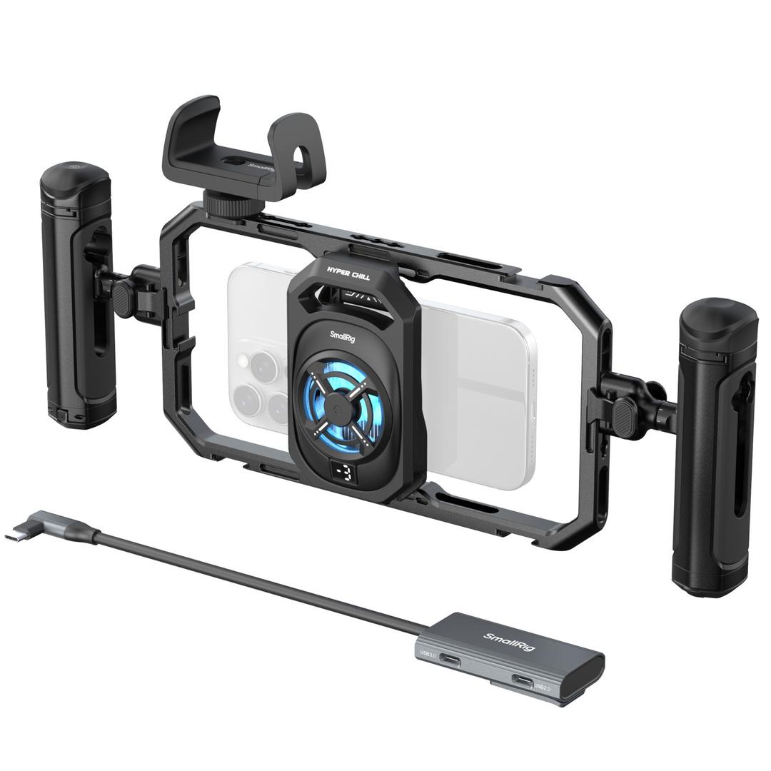 SmallRig All-in-One Thermal Live Streaming & Filming Handheld Phone Cage Kit 5276